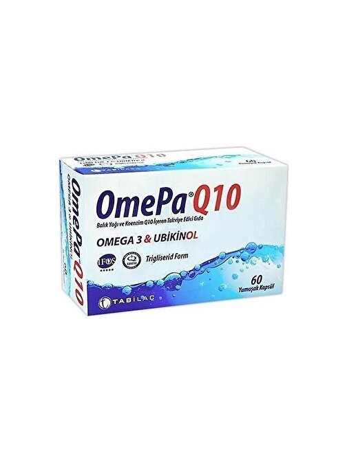 Omepa-Q10 Balık Yağı 60 Kapsül