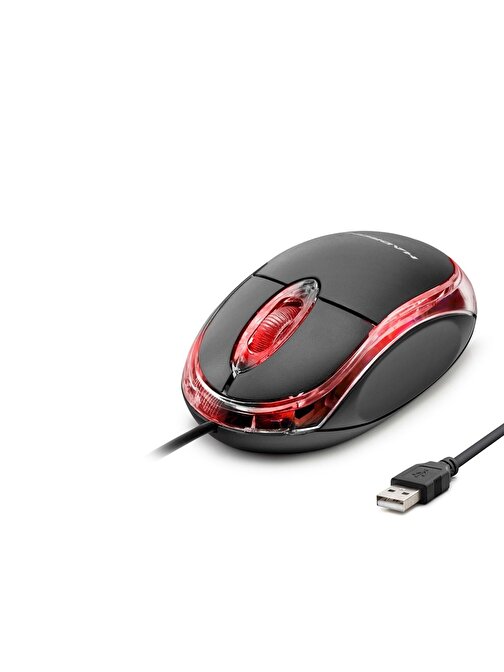 Hadron H5601 1000 DPI Kablolu 3D Işıklı Optik Mouse