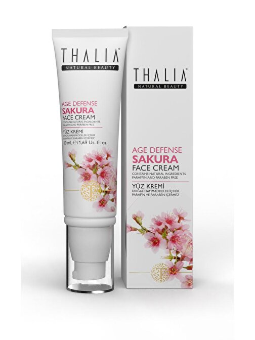 Thalia Kırışıklık Önleyici Sakura Özlü Yüz Bakım Kremi- 50 ml