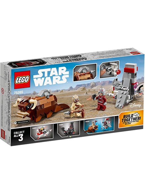 Lego Star Wars T-16 Skyhopper ve Bantha Mikro Mikro Savaşçılar 75265 Plastik Figür