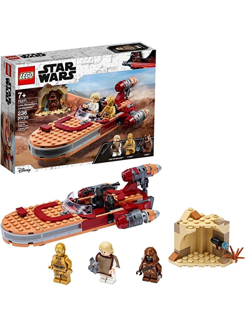 Lego Star Wars Luke Skywalker’ın Kara Motoru 75271 Plastik Set