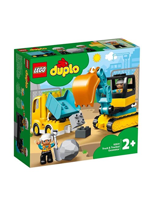 Lego Duplo Town Kamyon ve Paletli Kazıcı 10931