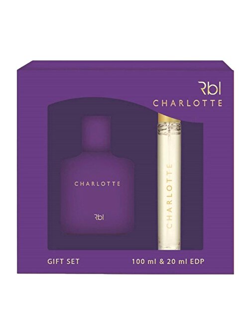 Rebul Charlotte Parfüm Seti 100 ml + 20 ml