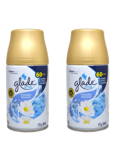 Glade Yedek Sprey Oda Kokusu Temizliğin Ferahlığı 269 ml x 2 adet