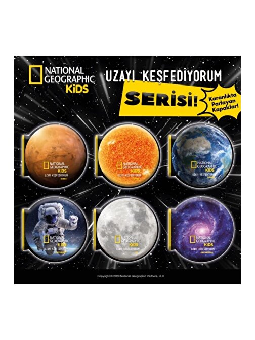 Beta Kids National Geographic Kids - Uzayı Keşfediyorum Set (6 Kitap Takım) - Ktp