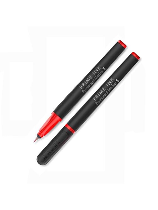 ADEL S Permanent Asetat Kalemi 0,4mm Kırmızı 1 Adet