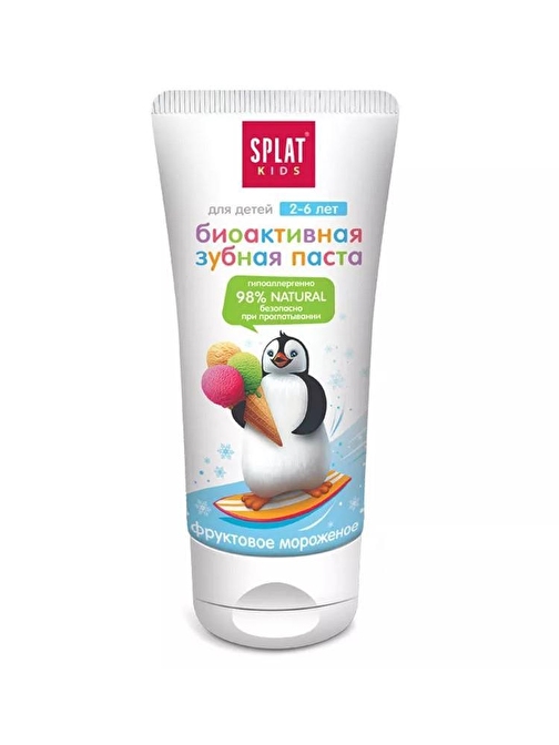 Splat 2-6 Yaş SLS içermez Bebek Diş Macunu 50 ml