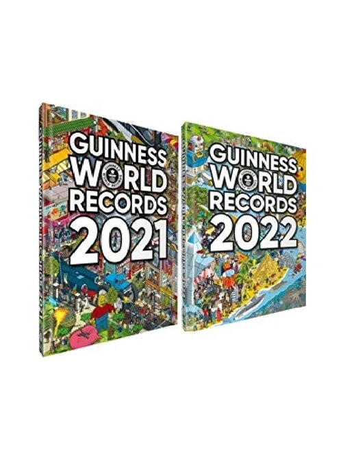 Beta Yayınevi Beta Kitap Guinness Dünya Rekorlar 2021 - 2022 Takım 2 Kitap Ktp
