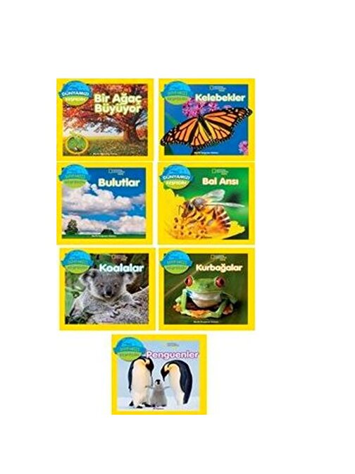 Natıonal Geographic Kids Dünyamızı Keşfedin Seti 7 Kitap Takım Ktp