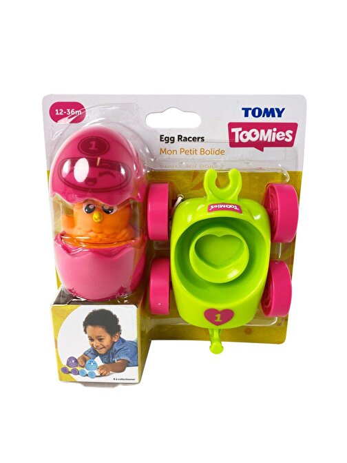 Tomy Toomies Yarışcı Yumurtalar - Pembe 73088