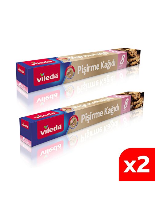 Vileda Vileda Pişirme Kağıdı 8 mt 2'li Paket