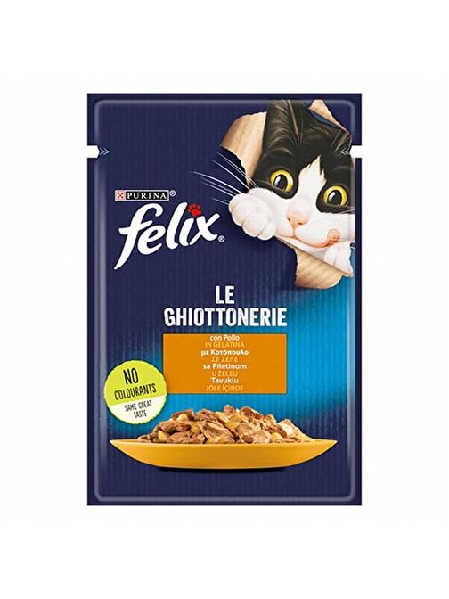 Felix Adult Tavuklu Yetişkin Kedi Konservesi 6 Adet 85 gr