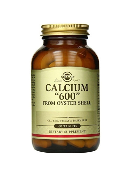 Solgar Calcium 600 Oyster Shell 60 Tablet