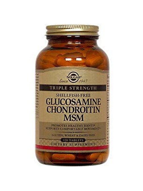 Solgar Glucosamine Chondroitin Msm 120 Tablet