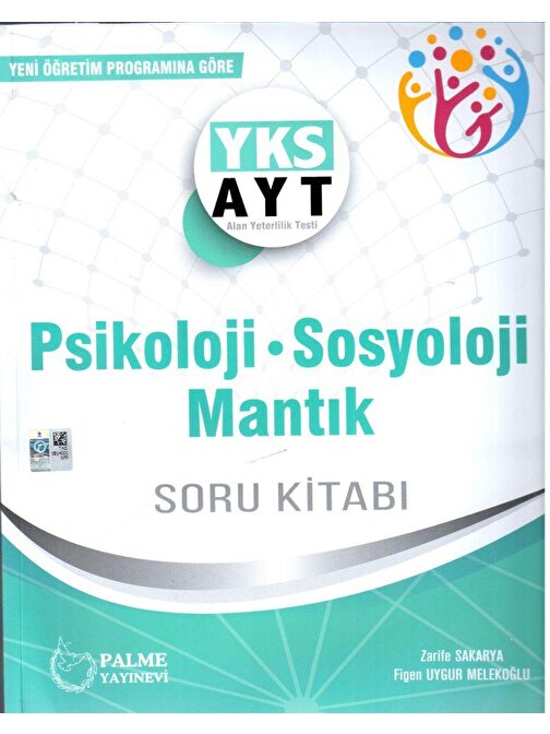 Palme Yayınları AYT Psikoloji Sosyoloji Mantık Soru Kitabı