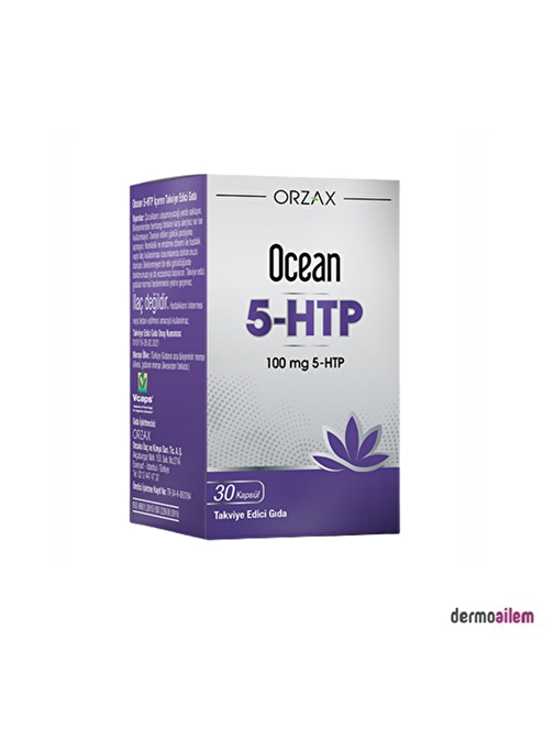 Orzax Ocean 5-Htp 100 Mg 30 Kapsül