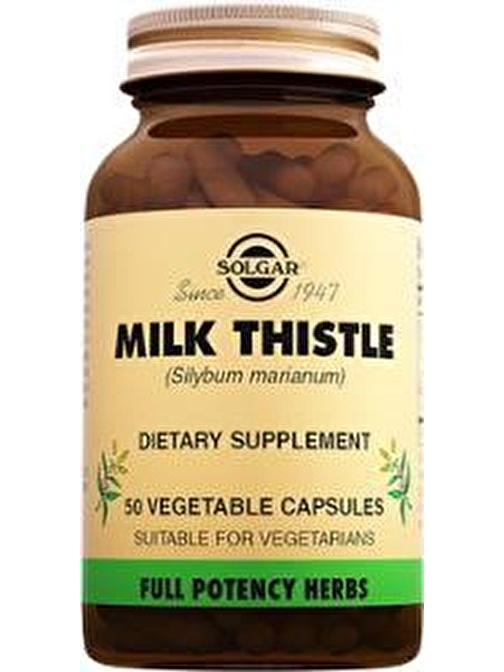 Solgar Milk Thistle 50 Kapsül