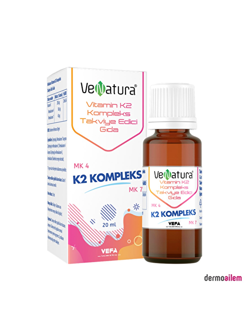 VeNatura  Vitamin K2 Kompleks 20 Ml Damla