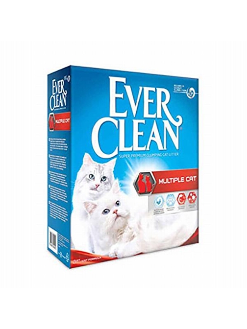 Ever Clean Multiple Cat Kedi Kumu 2X10 Lt