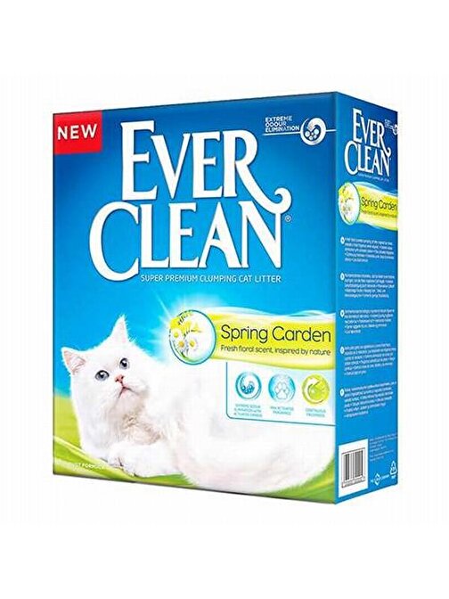 Ever Clean Spring Garden Çiçek Kokulu Topaklanan Kedi Kumu 2X10 Lt