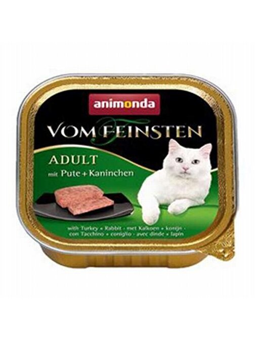 Animonda Hindili Ve Tavşanlı Yetişkin Kedi Konservesi 6 Adet 100 gr