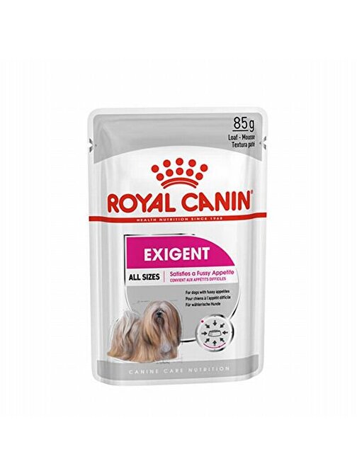 Royal Canin Ccn Exigent Loaf Adult Yetişkin Köpek Konservesi 6 Adet 85 Gr