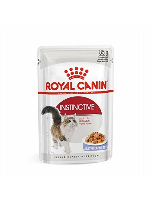 Royal Canin İnstinctive Jelly Adult Yetişkin Kedi Konservesi Pouch 6 Adet 85 gr