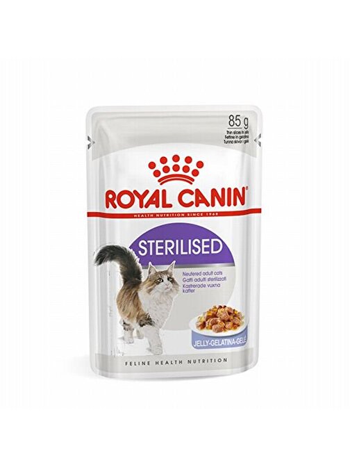Royal Canin Sterilised Jelly Kısırlaştırılmış Kedi Konservesi Pouch 6 Adet 85 gr