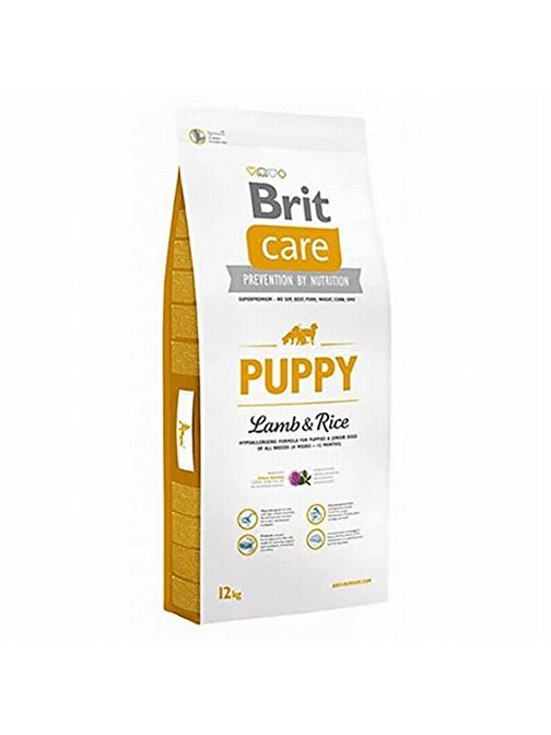 Brit Care Puppy Lamb & Rice Kuzulu Pirinçli Yavru Köpek Maması 12 Kg