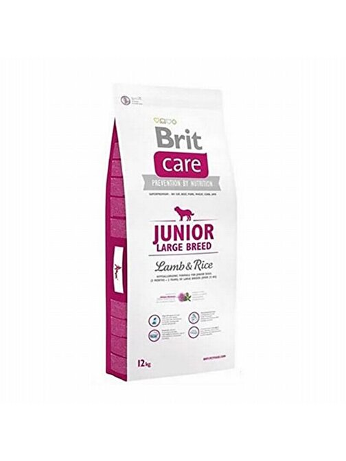 Brit Care Junior Large Breed Lamb Hypoallergenic Kuzulu Büyük Irk Yavru Köpek Maması 12 Kg