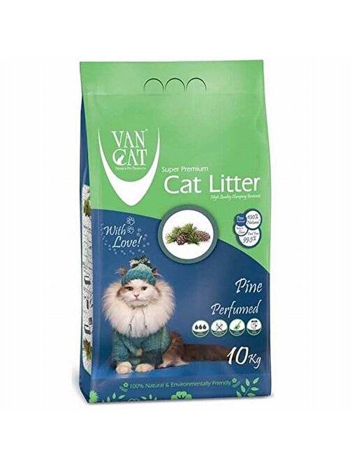 Van Cat Çam Kokulu İnce Kedi Kumu 2X10 Kg