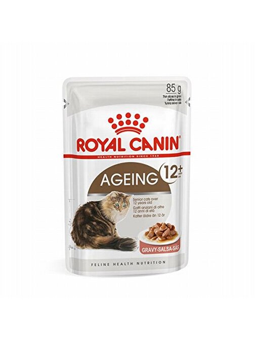 Royal Canin Ageing +12 Yaşlı Kedi Konservesi Pouch 12 Adet 85 gr