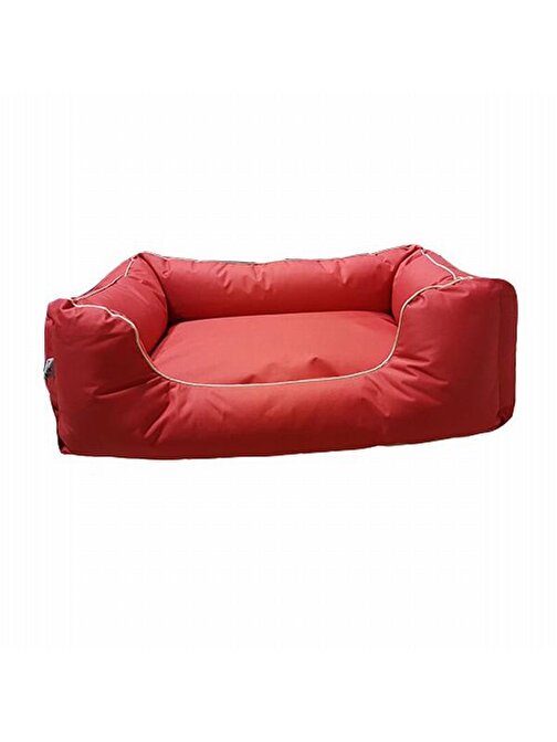 Bedspet Kırmızı Dış Mekan Köpek Yatağı 100x80 cm