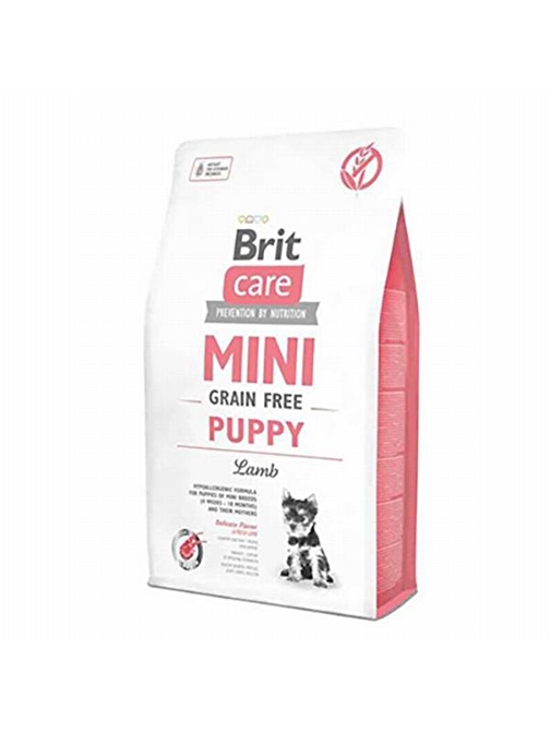 Brit Care Grain Free Mini Puppy Hypoallergenic Tahılsız Kuzulu Yavru Köpek Maması 7 Kg