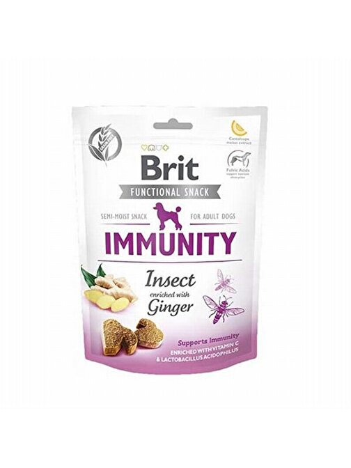 Brit Care Immunity Bağışıklık Destekleyici Zencefil Ve Böcekli Köpek Ödülü 150 gr