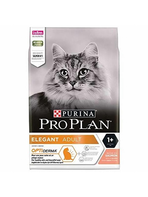 Pro Plan Elegant Optiderma Somonlu Yetişkin Kedi Maması 3 Kg