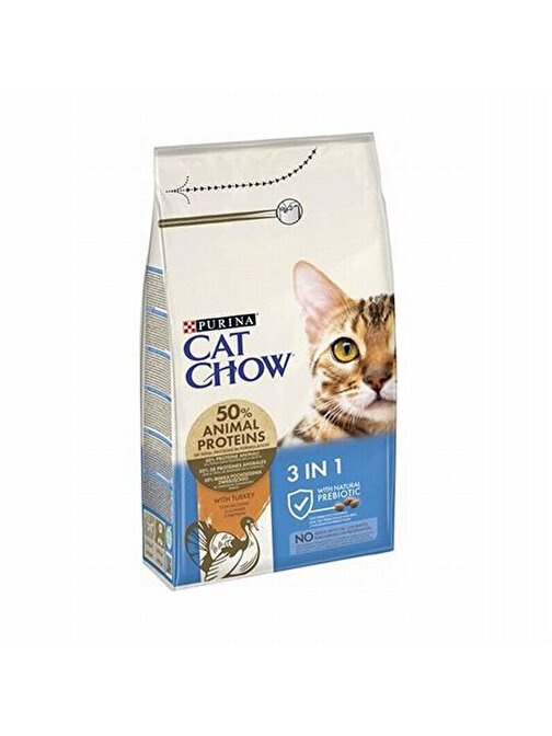 Cat Chow 3in1 Hindi Etli 1.5 Kg