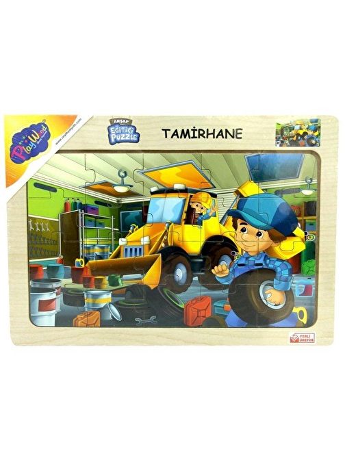 Playwood Ahşap Tamirhane Puzzle