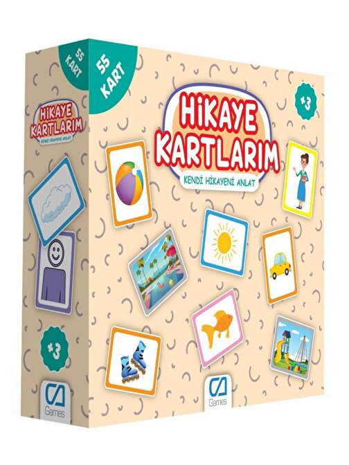 Ca Games Hikaye Kartlarım Eğitici Set 3+ Yaş