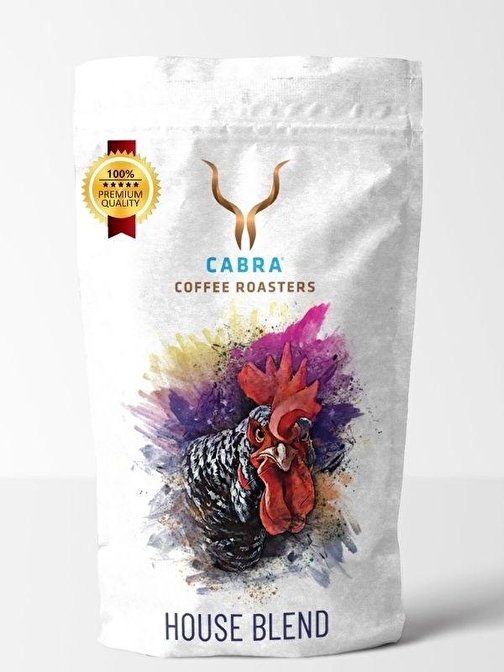 Cabra Coffe Rosters House Blend Çekirdek Kahve 1000 Gr.