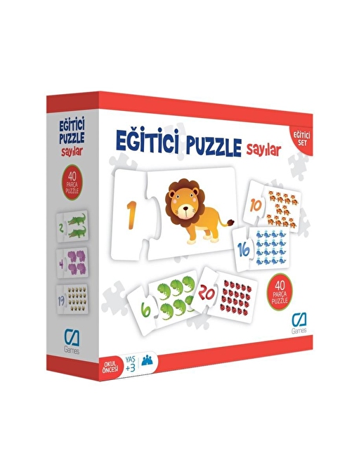 Ca Games Eğitici Puzzle Sayılar 5031 5 - 7 Yaş