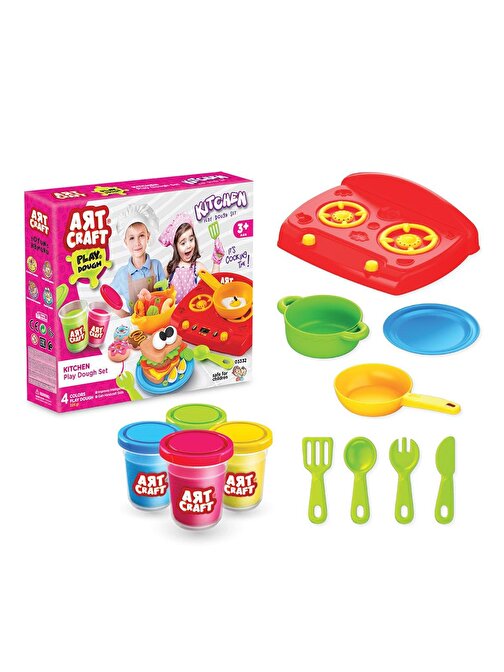 Dede Art Craft Mutfak Hamur Set 12 Parça 224 Gr 5 - 7 Yaş