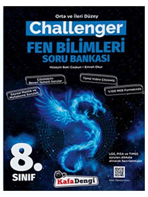 Kafa Dengi 8. Sınıf LGS Fen Bilimleri Challenger Soru Bankası