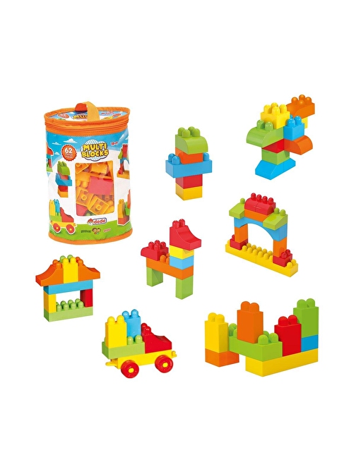 Fen Toys 01253 Multi Bloklar 62 Parça 3+ Yaş