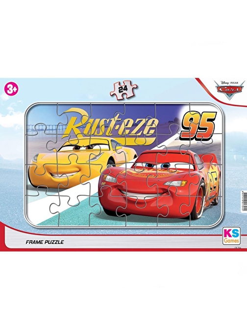 Ks Oyuncak Cars 24 Parça Frame Puzzle