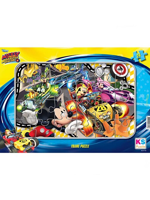 Ks Oyuncak Mickey Mouse 24 Parça Frame Puzzle