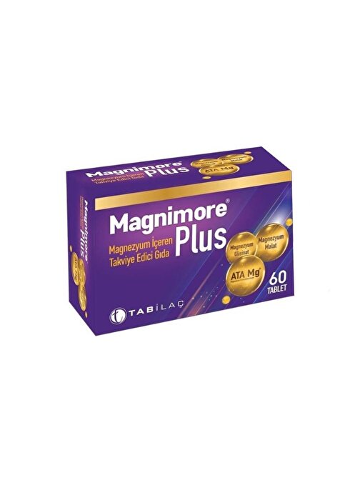 Tab İlaç Magnimore Plus 60 Tablet