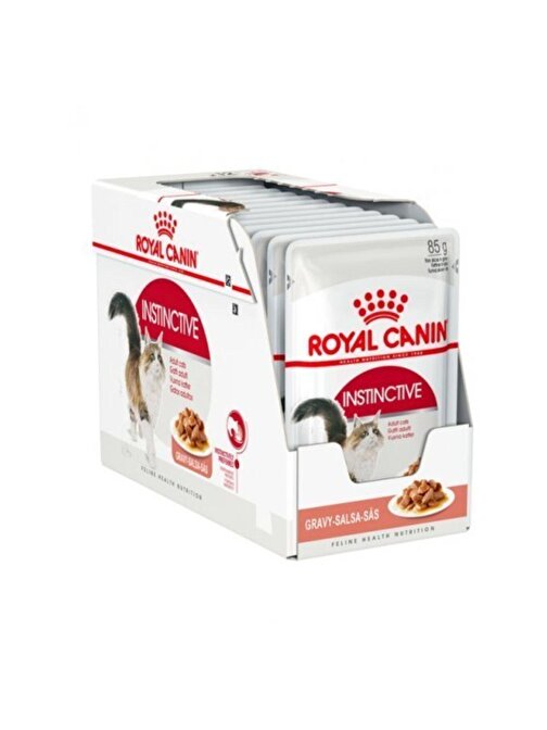 Royal Canin İnstinctive Yetişkin Kedi Konservesi 85 Gr 12 Adet/