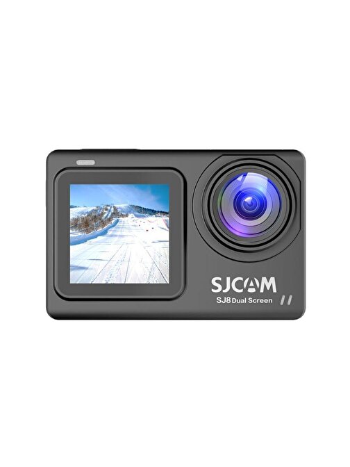 Sjcam SJ8 Dual 4K 2160p 30 Fps Wi-Fi Aksiyon Kamerası Siyah