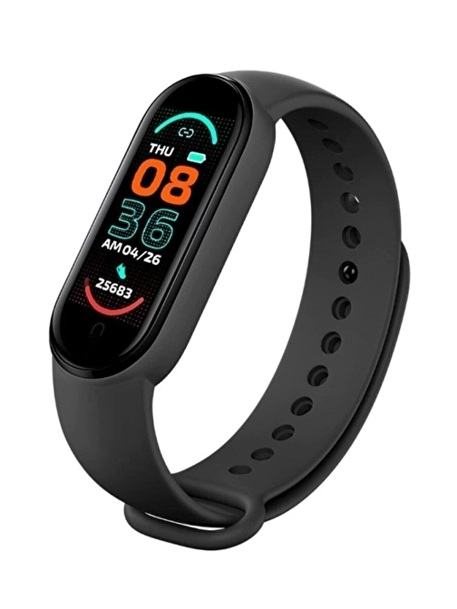 Pazariz M6 Akıllı Bileklik Smart Band 6 | Yeni Sürüm, Full Fonksiyon, Suya Dayanıklı, Sporcu Saati,